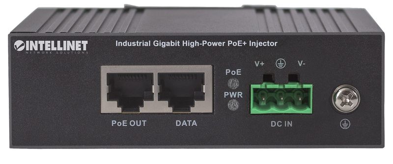 Iniettore-industriale-Intellinet-Gigabit-PoE-ad-alta-potenza