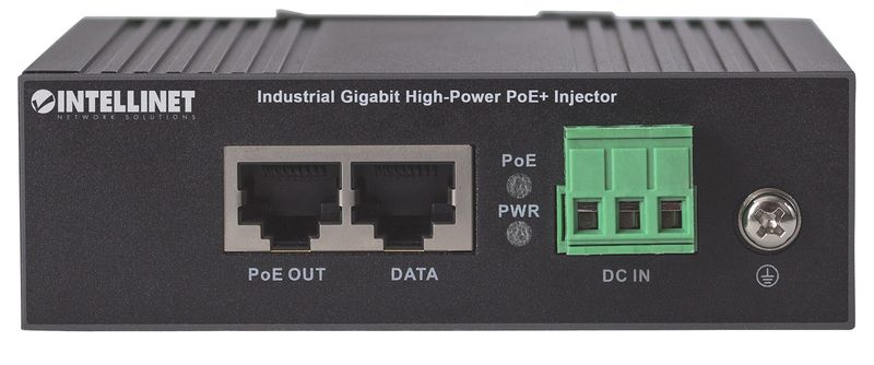 Iniettore-industriale-Intellinet-Gigabit-PoE-ad-alta-potenza