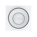 Faretto-Ad-Incasso-Moderno-Carosso-Alluminio-Bianco-1-Luce-Gu10-35W-Ip20