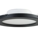 Faretto-Ad-Incasso-Moderno-Fueva-Z-In-Acciaio-Nero-Led-Integrato-54W-2700-6500K