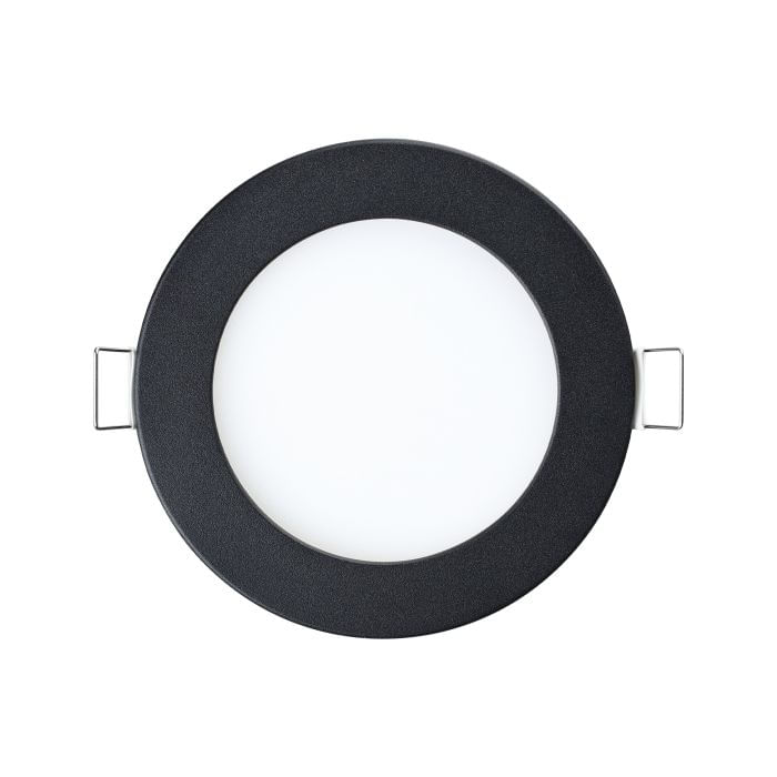 Faretto-Ad-Incasso-Moderno-Fueva-Z-In-Acciaio-Nero-Led-Integrato-54W-2700-6500K