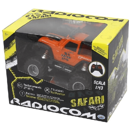 Ods-RADIOCOM-SAFARI-1-43-modellino-radiocomandato--RC--Auto-Motore-elettrico