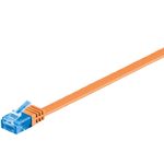 Goobay Wentronic 96321 - RJ-45 - RJ-45 - MÃ¤nnlich/mÃ¤nnlich - Cat6a - U/UTP (UTP) - Blau - Orange (96321)