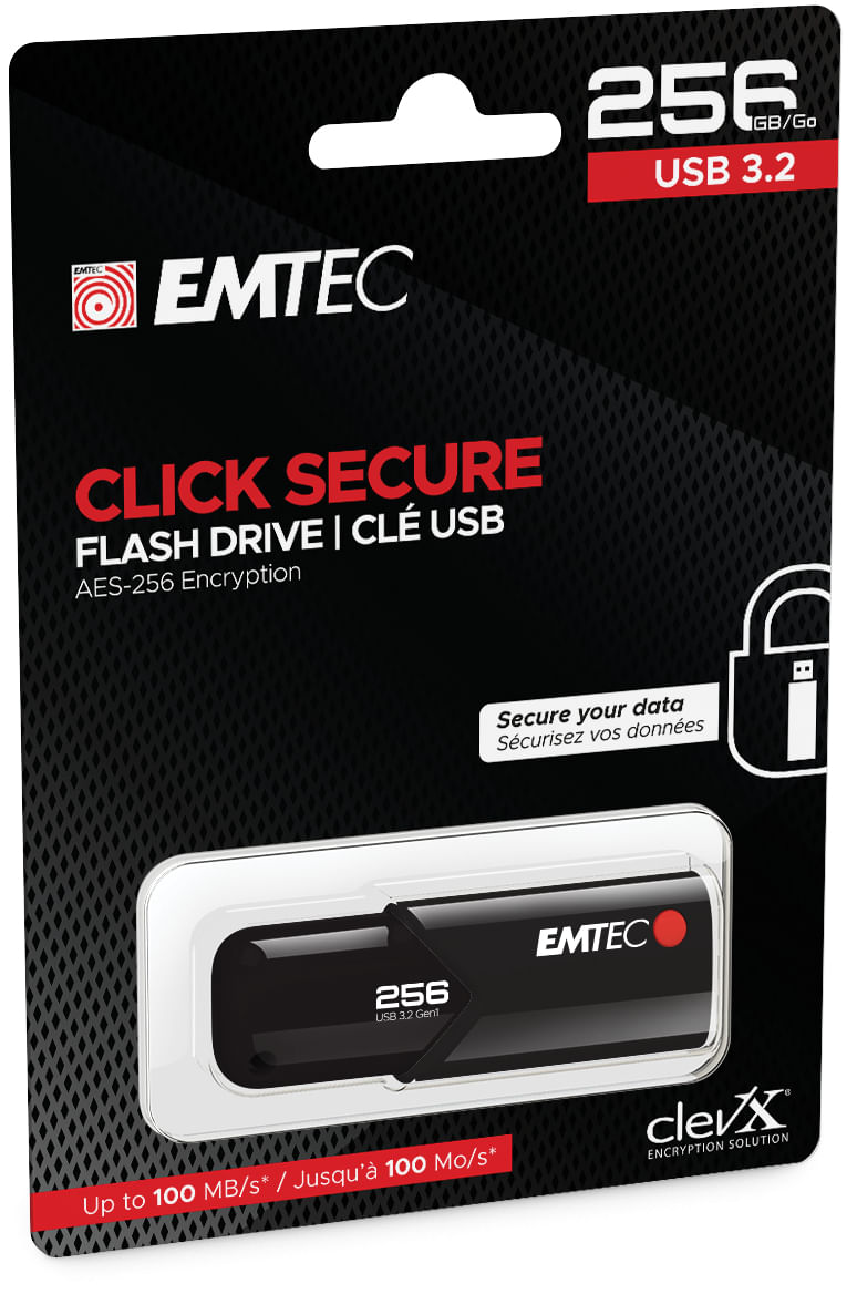 Chiavetta-USB-256-GB-EMTEC-B120-Fare-clic-su-USB-3.2-sicuro--100-MB-s-