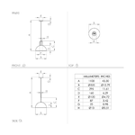 Lampadario-Industrial-Calmanera-1-Luce-Acciaio-Bianco-E-Ottone