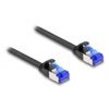Delock-Cavo-patch-a-nastro-piatto-RJ45-da-spina-a-spina-Cat.6A-flessibile-da-025-m-nero
