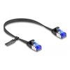Delock-Cavo-patch-a-nastro-piatto-RJ45-da-spina-a-spina-Cat.6A-flessibile-da-025-m-nero