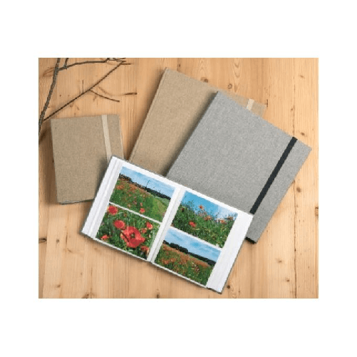 Hama-Tessuto-album-fotografico-e-portalistino-Beige-160-fogli-10-x-15