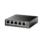 TP-Link-TL-SG105PE-switch-di-rete-Gestito-L2-Gigabit-Ethernet--10-100-1000--Supporto-Power-over-Ethernet--PoE--Nero