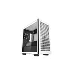 DeepCool CH370 WH Mini Tower Bianco (DeepCool CH370 WH White Mini Tower Chassis w/ Tempered Glass Window 1x 120mm Fan 2x