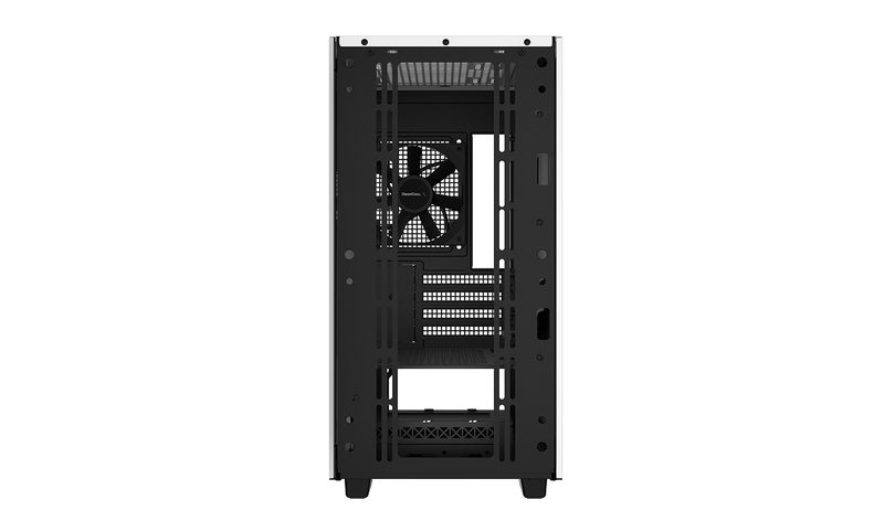 DeepCool-CH370-WH-Mini-Tower-Bianco--DeepCool-CH370-WH-White-Mini-Tower-Chassis-w--Tempered-Glass-Window-1x-120mm-Fan-2x