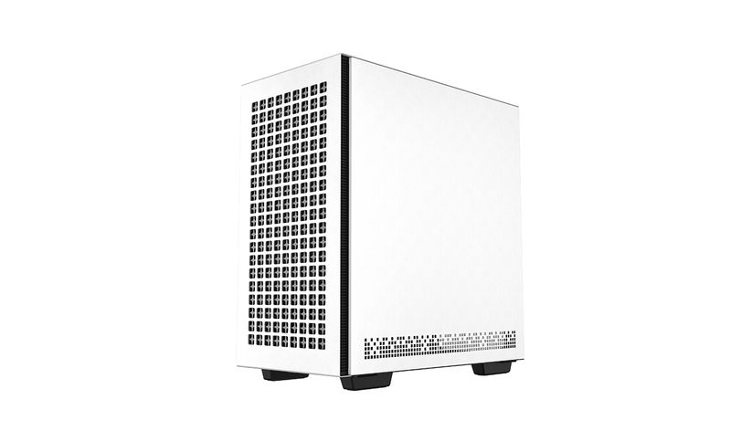 DeepCool-CH370-WH-Mini-Tower-Bianco--DeepCool-CH370-WH-White-Mini-Tower-Chassis-w--Tempered-Glass-Window-1x-120mm-Fan-2x