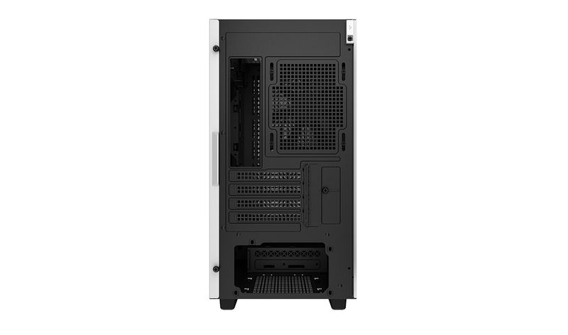 DeepCool-CH370-WH-Mini-Tower-Bianco--DeepCool-CH370-WH-White-Mini-Tower-Chassis-w--Tempered-Glass-Window-1x-120mm-Fan-2x