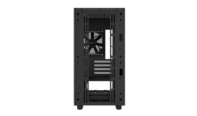 DeepCool-CH370-Mini-Tower-Nero--DeepCool-CH370-Black-Mini-Tower-Chassis-w--Tempered-Glass-Window-1x-120mm-Fan-2x-USB-3.0