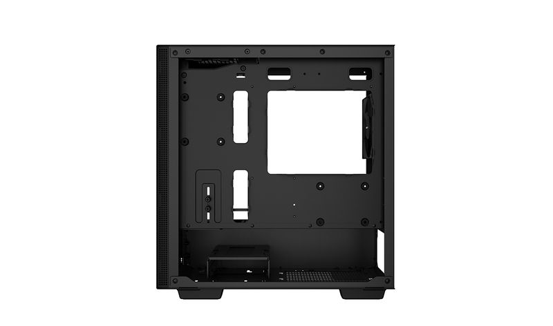 DeepCool-CH370-Mini-Tower-Nero--DeepCool-CH370-Black-Mini-Tower-Chassis-w--Tempered-Glass-Window-1x-120mm-Fan-2x-USB-3.0