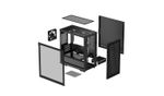 DeepCool-CH370-Mini-Tower-Nero--DeepCool-CH370-Black-Mini-Tower-Chassis-w--Tempered-Glass-Window-1x-120mm-Fan-2x-USB-3.0