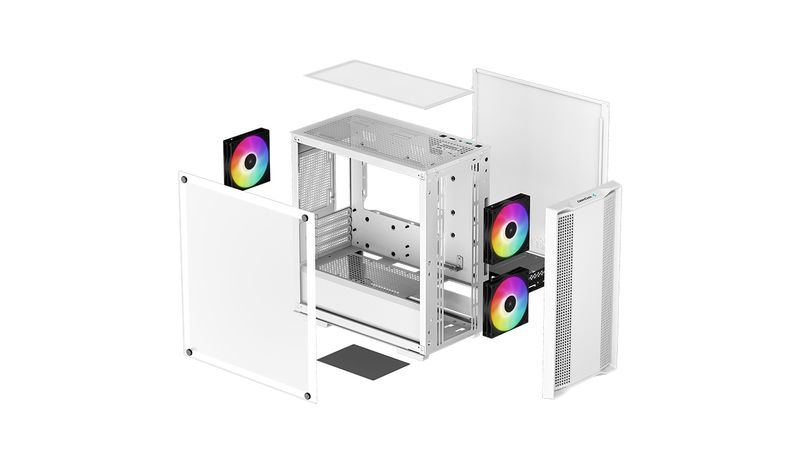 DeepCool-CC360-WH-ARGB-Mini-Tower-Bianco--DeepCool-CC360-ARGB-WH-White-Mini-Tower-Chassis-w--Tempered-Glass-Window-3x-12