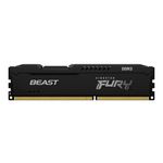 Kingston Technology FURY Beast memoria 8 GB 1 x 8 GB DDR3 1600 MHz