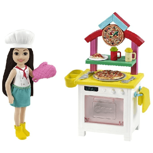 Mattel-Barbie-Chelsea-Pizza-Chef