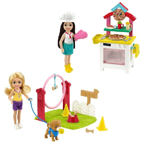 Mattel-Barbie-Chelsea-Pizza-Chef