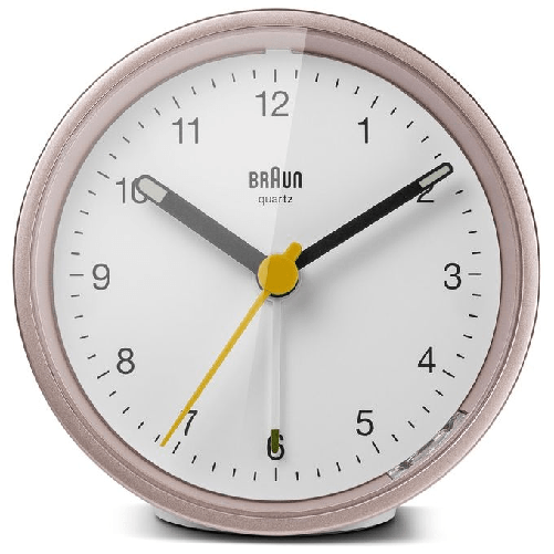 Braun-BC12-Sveglia-al-quarzo-Rosa-Bianco