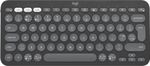 Logitech-Pebble-Keys-2-K380s-tastiera-Universale-RF-senza-fili--Bluetooth-QWERTY-Inglese-UK-Grafite