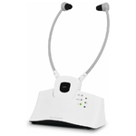 TechniSat-StereoMan-ISI-2-V2-Auricolare-Wireless-Passanuca-TV-Base-di-ricarica-Bianco