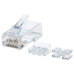 Intellinet 790550 cavo di collegamento RJ45 Trasparente