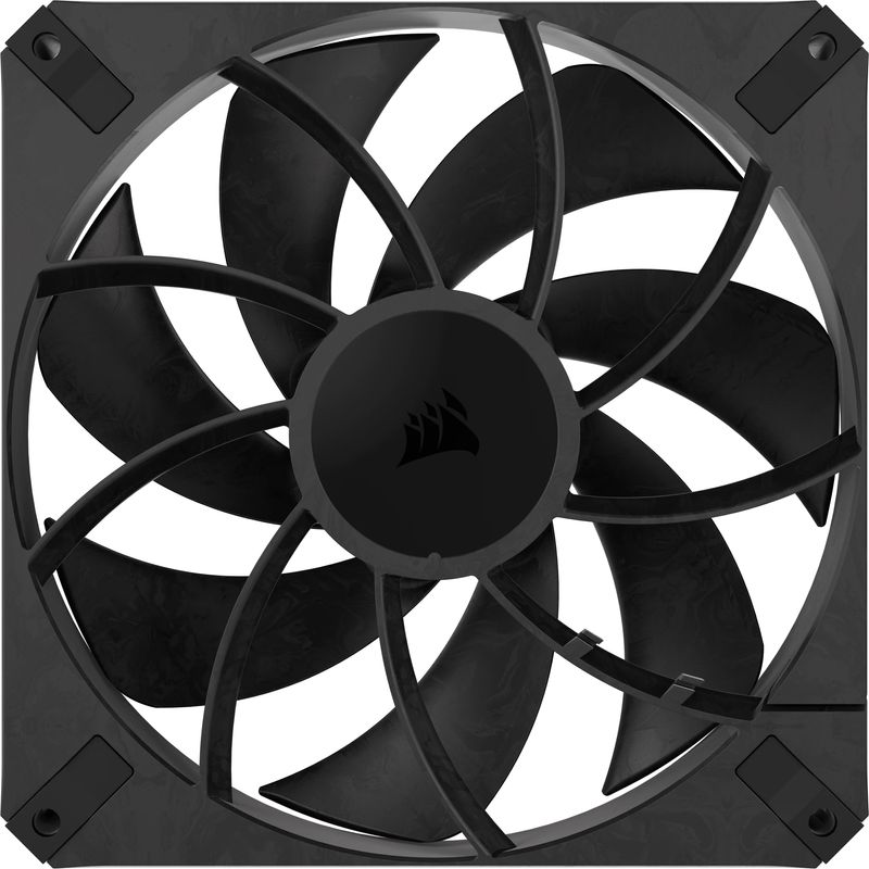 Corsair-RS140-MAX-14cm-PWM-Thick-Case-Fans-x2-30mm-Thick-Magnetic-Dome-Bearing-1600-RPM-Liquid-Crystal-Polymer-Construct