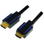 LogiLink Premium - HDMI con cavo Ethernet - Da HDMI (M) a HDMI (M) - 50 m - Nero - Supporto 4K (CHB006)