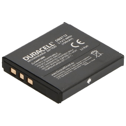 Duracell-DR9712-Batteria-per-fotocamera-videocamera-Ioni-di-Litio-700-mAh