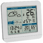 Tfa Dostmann TFA-Dostmann Sky Bianco LCD Batteria