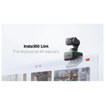 Insta360 Link 4k webcam 1080 MP 3840 x 2160 Pixel USB Nero, Verde