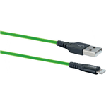 Schwaiger Cavo USB 2.0 pz. Un Apple Lightning verde da 120 m