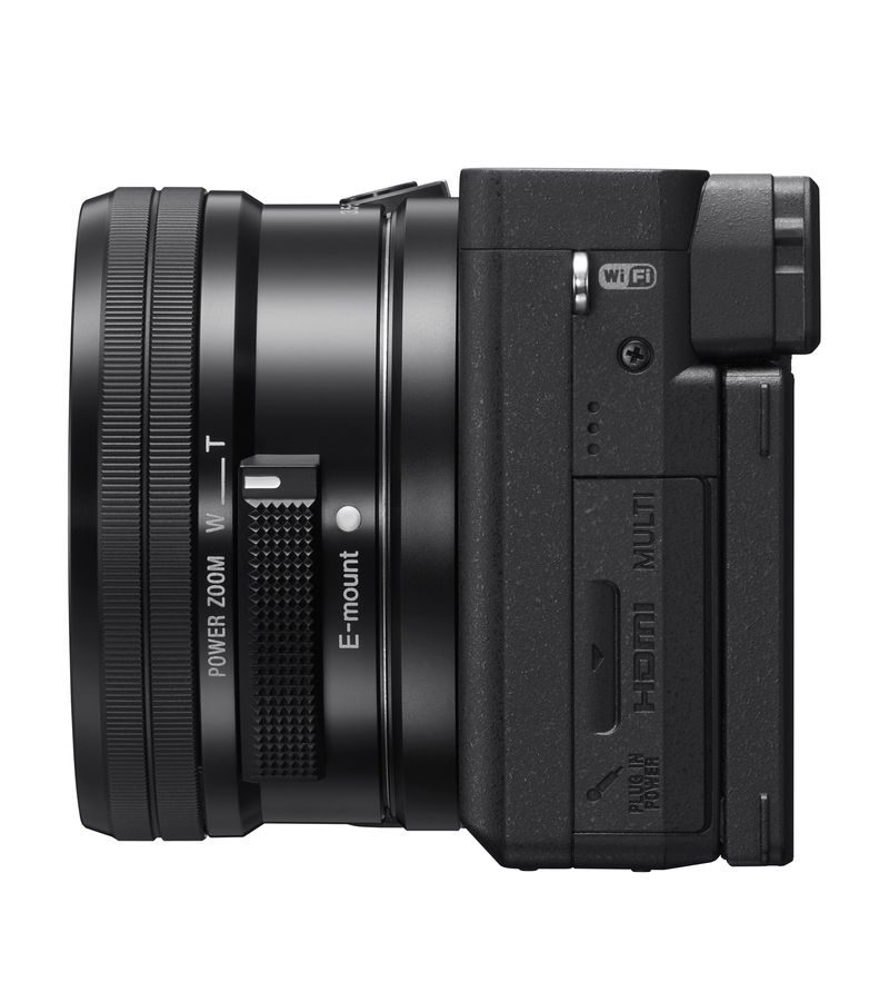 Sony-α-Alpha-6400-con-obiettivo-16-50mm-mirrorless-APS-C-con-Real-Time-Eye-AF