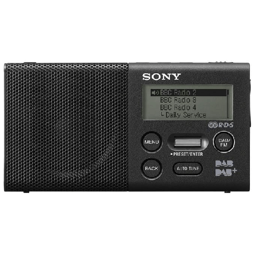 Sony-XDR-P1DBP-Radio-Tascabile-Digitale-USB