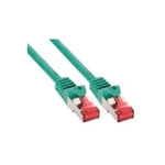 InLine Cavo patch - S-FTP PiMf - Cat.6 - 250 MHz - PVC - rame - verde - 03 m