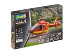 Revell-Airbus-Helicopters-EC135-AIR-GLACIERS---1-72---Montagesatz---DrehflA¼gler---EC135-AIR-GLACIERS---Passagierflugzeug