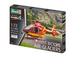 Revell-Airbus-Helicopters-EC135-AIR-GLACIERS---1-72---Montagesatz---DrehflA¼gler---EC135-AIR-GLACIERS---Passagierflugzeug