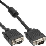 Prolunga S-VGA - spina HD a 15 pin - presa - nera - 03 m