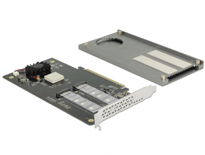 DeLOCK---Schnittstellenadapter---M.2---M.2-Card---PCIe-3.0-x16--89961-