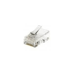 Spina modulare Helos 8P8C, forma corta, forma corta RJ45, 10 pezzi