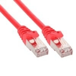 Cavo patch - SF-UTP - Cat.5e - rosso - 15m