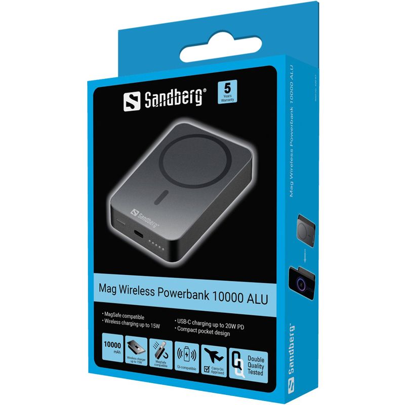 Sandberg-Mag-Wireless-Powerbank-10000-ALU