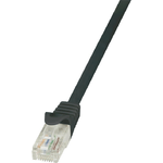 Logilink EconLine - Cavo patch - RJ-45 (M) - RJ-45 (M) - 10 m - UTP - CAT 6 - Nero (CP2093U)