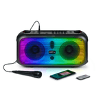 BIGBEN PARTY ALTOPARLANTE E MICROFONO LUMINOSO CON CAVO USB SD AUX BT 200W PARTYBTHPLH