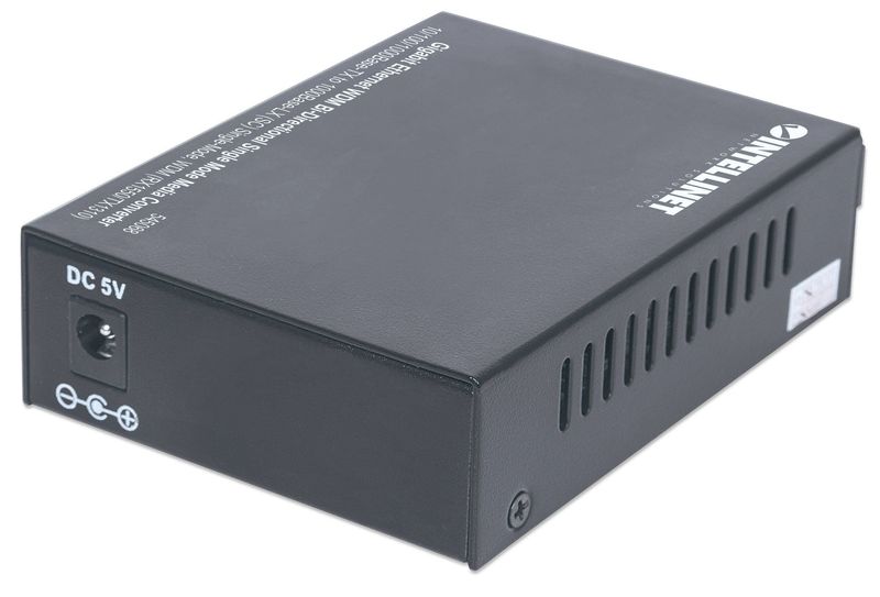 Intellinet-545068-convertitore-multimediale-di-rete-1000-Mbit-s-Modalit--singola-Nero