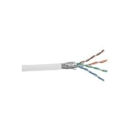 Cavo patch Cat.5e - bianco - SF-UTP - AWG26 - PVC - 100 m