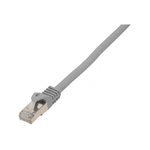 Patchk.CAT7/6a S/FTP 025 m grigio RJ45 privo di alogeni (LSZH) 75511-025