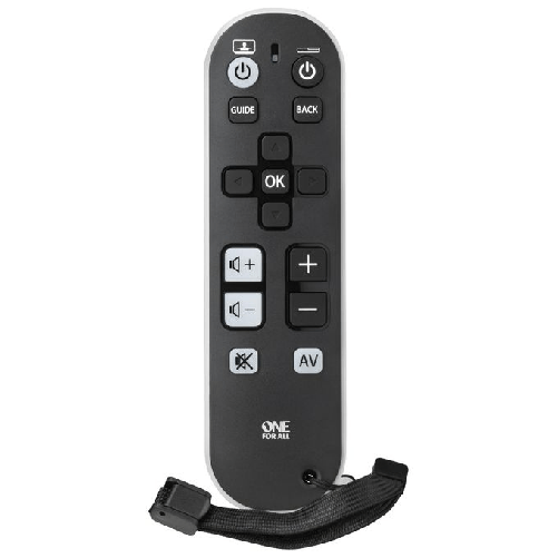 Oneforall-One-For-All-Comfort-URC6810-telecomando-IR-Wireless-TV-Pulsanti